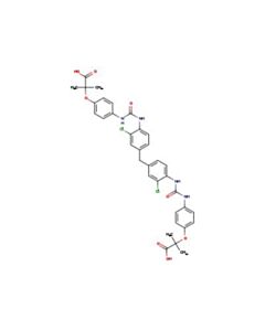 Astatech 2,2-((((((METHYLENEBIS(2-CHLORO-4,1-PHENYLENE))BIS(AZANEDIYL))BIS(CARBONYL))BIS(AZANEDIYL))BIS(4,1-PHENYLENE))BIS(OXY))BIS(2-METHYLPROPANOIC
